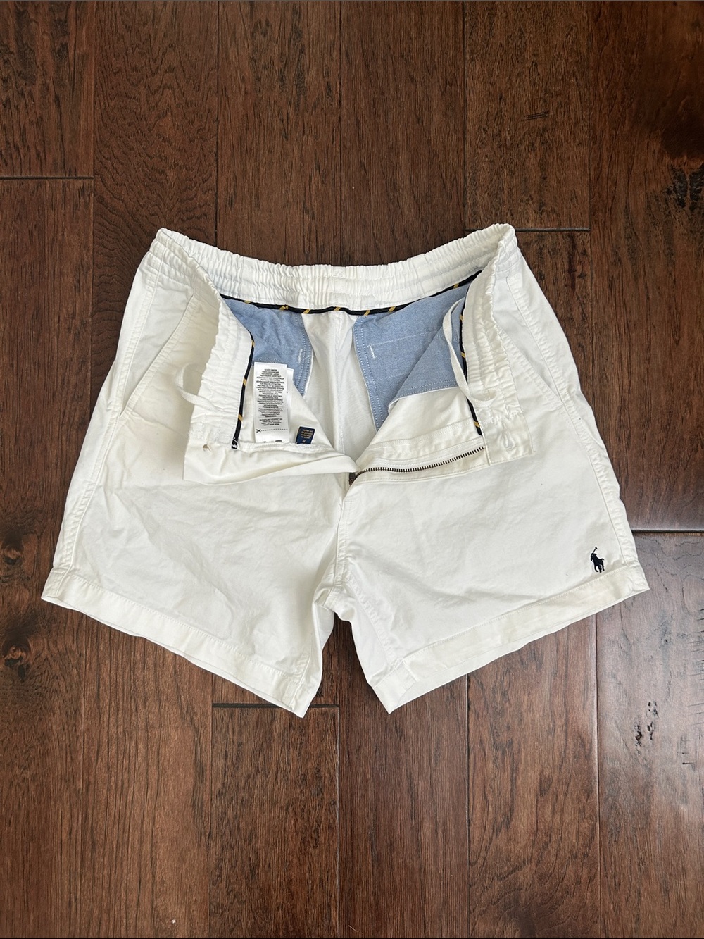 Polo by Ralph Lauren White Men’s Cotton size M Drawstring Shorts